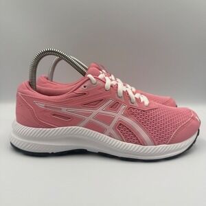 ASICS Contend 7 Women Size 5.5 Running‎ Shoes Mesh Sneakers Pink 1014A259